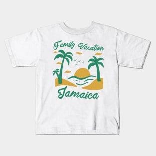 Family Vacation Jamaica Kids T-Shirt